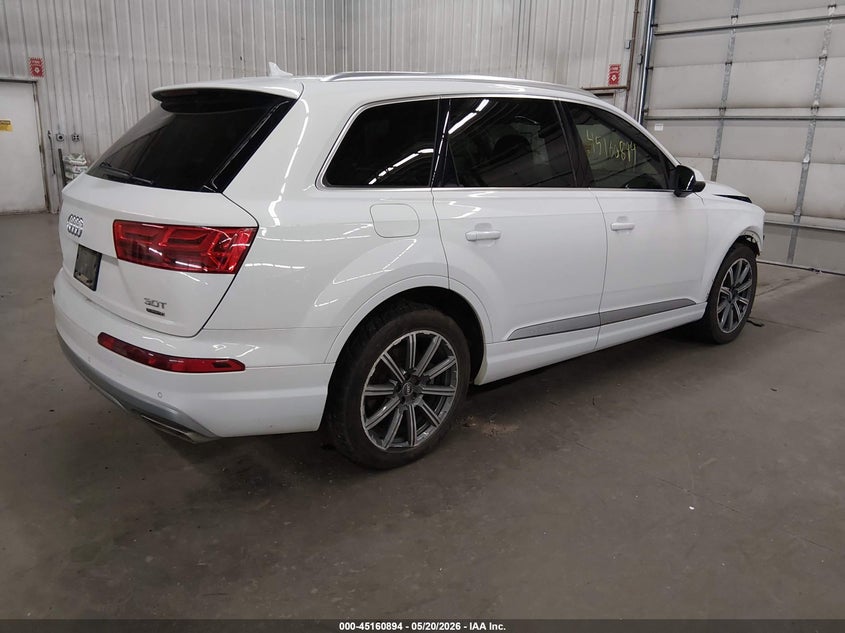 2017 Audi Q7 VIN WA1VABF71HD038337 IAAI salvage auction — RIGHT FRONT, Salvage (Minnesota), sold $5,650 on 2026-07-28 (photo 4)