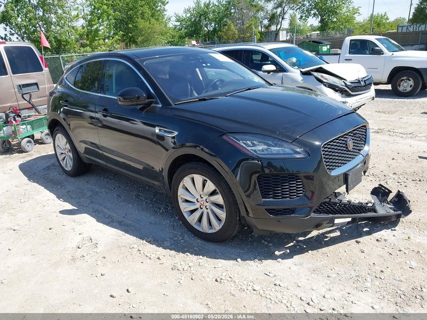 2019 Jaguar E-pace VIN SADFP2FX2K1Z55566 IAAI salvage auction — LEFT FRONT, Salvage (Illinois), sold $3,550 on 2026-07-14 (photo 1)