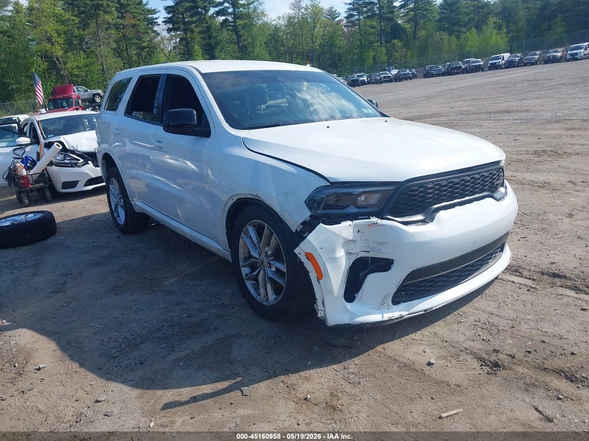 2024 Dodge Durango VIN 1C4RDJDG1RC143835 IAAI salvage auction — FRONT END, Salvage (Pennsylvania), sold $8,100 on 2026-07-24 (photo 1)