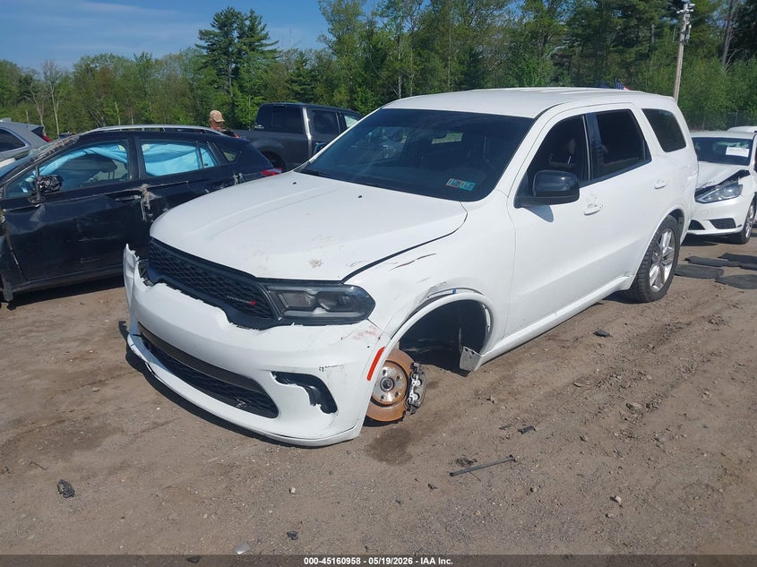 2024 Dodge Durango VIN 1C4RDJDG1RC143835 IAAI salvage auction — FRONT END, Salvage (Pennsylvania), sold $8,100 on 2026-07-24 (photo 2)