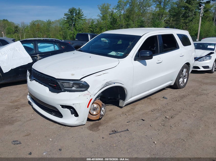 2024 Dodge Durango VIN 1C4RDJDG1RC143835 IAAI salvage auction — FRONT END, Salvage (Pennsylvania), sold $8,100 on 2026-07-24 (photo 6)