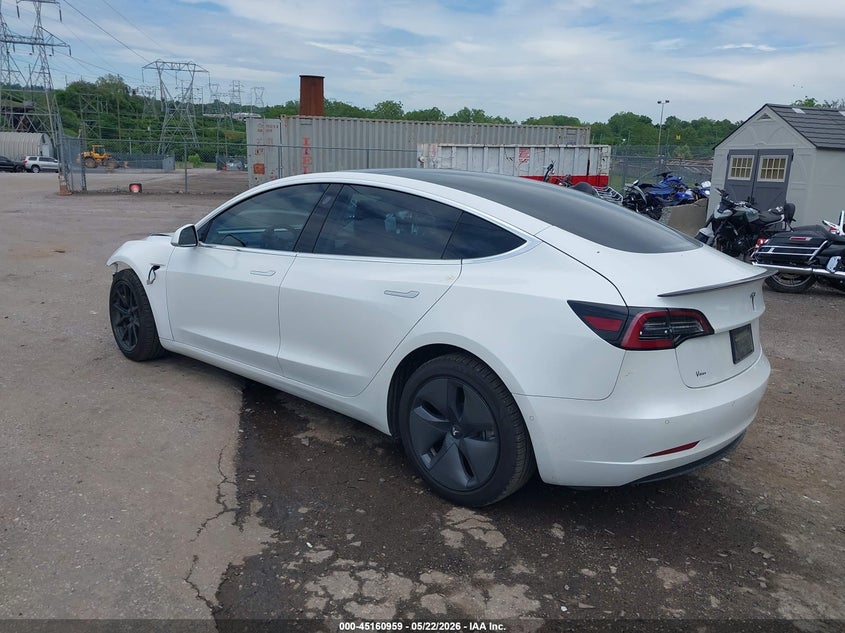 2020 Tesla Model 3 VIN 5YJ3E1EA0LF783641 IAAI salvage auction — FRONT END, Salvage Title, sold $5,100 on 2026-08-01 (photo 3)