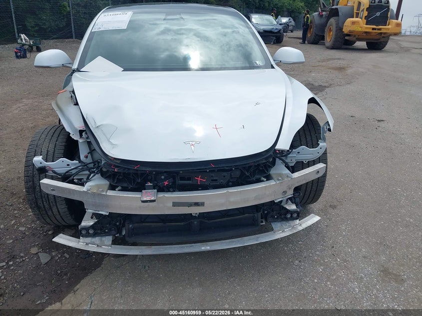 2020 Tesla Model 3 VIN 5YJ3E1EA0LF783641 IAAI salvage auction — FRONT END, Salvage Title, sold $5,100 on 2026-08-01 (photo 6)