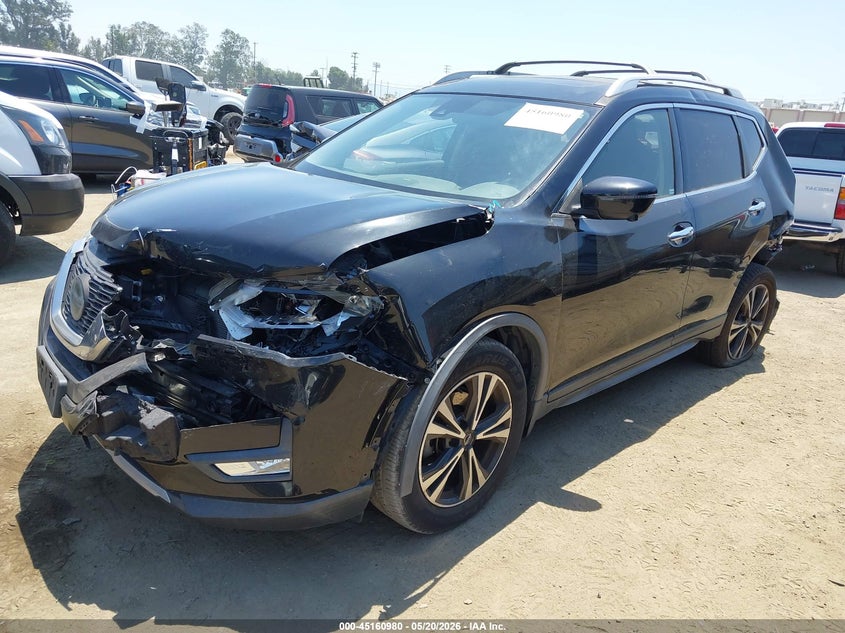 2019 Nissan Rogue VIN JN8AT2MT9KW252765 IAAI salvage auction — LEFT FRONT, Salvage (California), sold $2,200 on 2026-07-08 (photo 2)