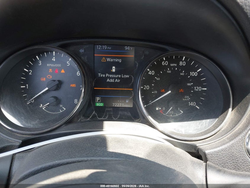 2019 Nissan Rogue VIN JN8AT2MT9KW252765 IAAI salvage auction — LEFT FRONT, Salvage (California), sold $2,200 on 2026-07-08 (photo 7)