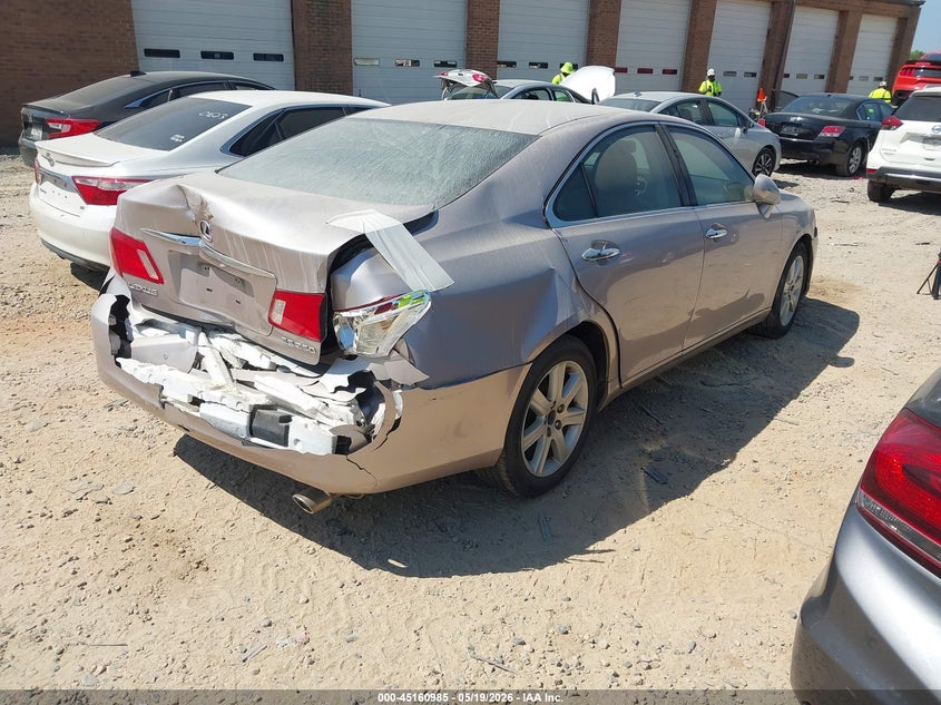2008 Lexus Es 350 VIN JTHBJ46G382256942 IAAI salvage auction — FRONT & REAR, Salvage (Idaho), sold $425 on 2026-07-06 (photo 4)
