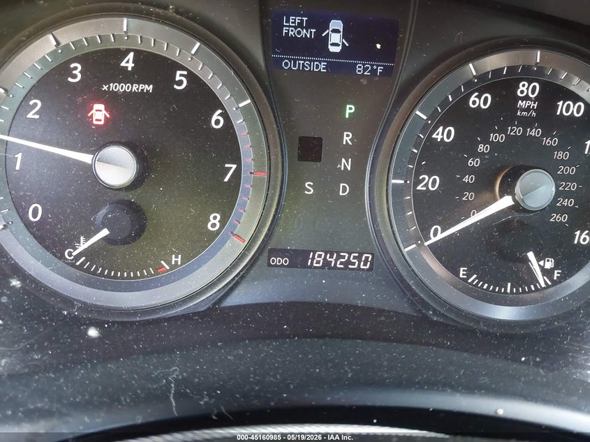 2008 Lexus Es 350 VIN JTHBJ46G382256942 IAAI salvage auction — FRONT & REAR, Salvage (Idaho), sold $425 on 2026-07-06 (photo 7)