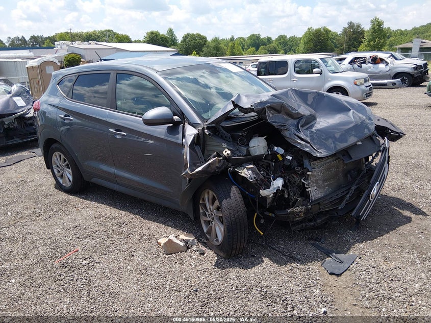 2018 Hyundai Tucson VIN KM8J23A4XJU635542 IAAI salvage auction — FRONT END, Salvage (South Carolina), sold $800 on 2026-07-21 (photo 1)