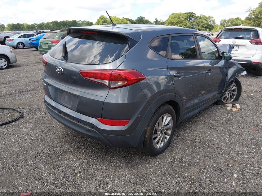 2018 Hyundai Tucson VIN KM8J23A4XJU635542 IAAI salvage auction — FRONT END, Salvage (South Carolina), sold $800 on 2026-07-21 (photo 4)