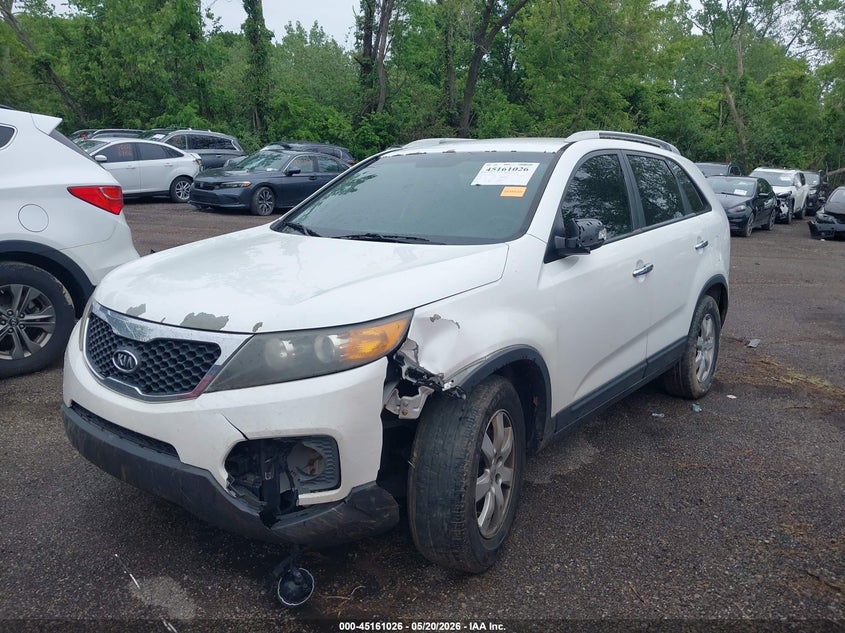 2012 Kia Sorento VIN 5XYKT3A67CG211912 IAAI salvage auction — FRONT END, Salvage (Ohio), sold $650 on 2026-07-28 (photo 2)