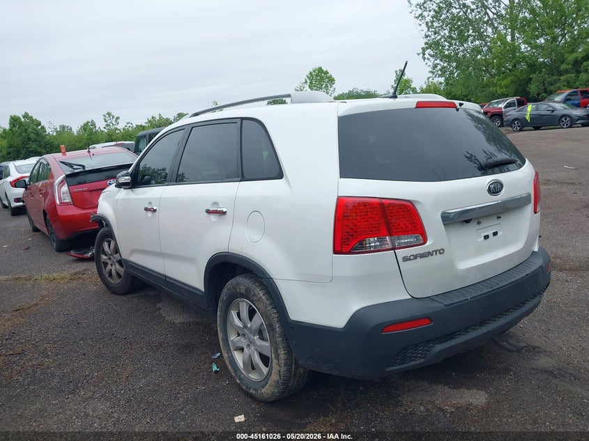 2012 Kia Sorento VIN 5XYKT3A67CG211912 IAAI salvage auction — FRONT END, Salvage (Ohio), sold $650 on 2026-07-28 (photo 3)