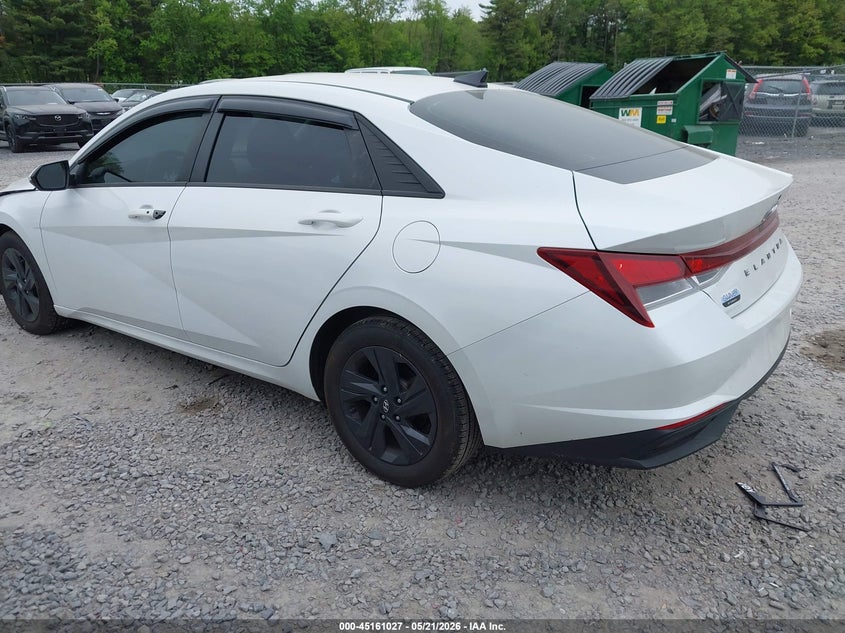 2022 Hyundai Elantra VIN 5NPLM4AG9NH053889 IAAI salvage auction — FRONT END, Mv-907A (New York), sold $2,700 on 2026-07-28 (photo 3)