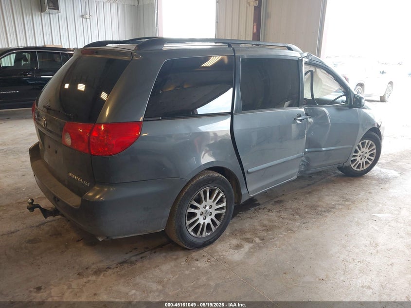 2008 Toyota Sienna VIN 5TDZK22C28S185214 IAAI salvage auction — NORMAL WEAR, Clear (Texas), sold $700 on 2026-07-14 (photo 4)