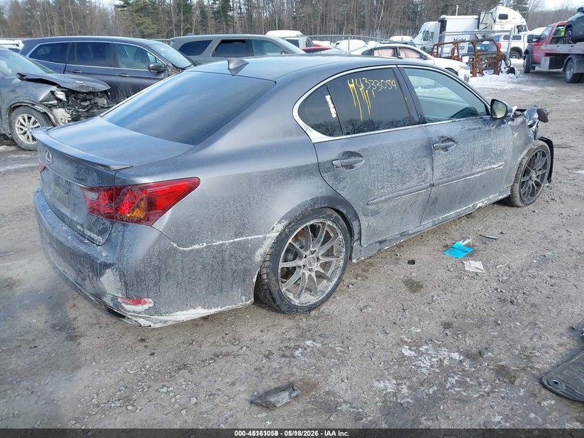 2015 Lexus Gs VIN JTHCE1BL7FA002891 IAAI salvage auction — UNKNOWN, Salvage (Idaho), sold $1,550 on 2026-07-28 (photo 4)
