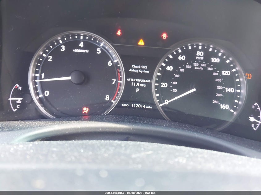 2015 Lexus Gs VIN JTHCE1BL7FA002891 IAAI salvage auction — UNKNOWN, Salvage (Idaho), sold $1,550 on 2026-07-28 (photo 7)