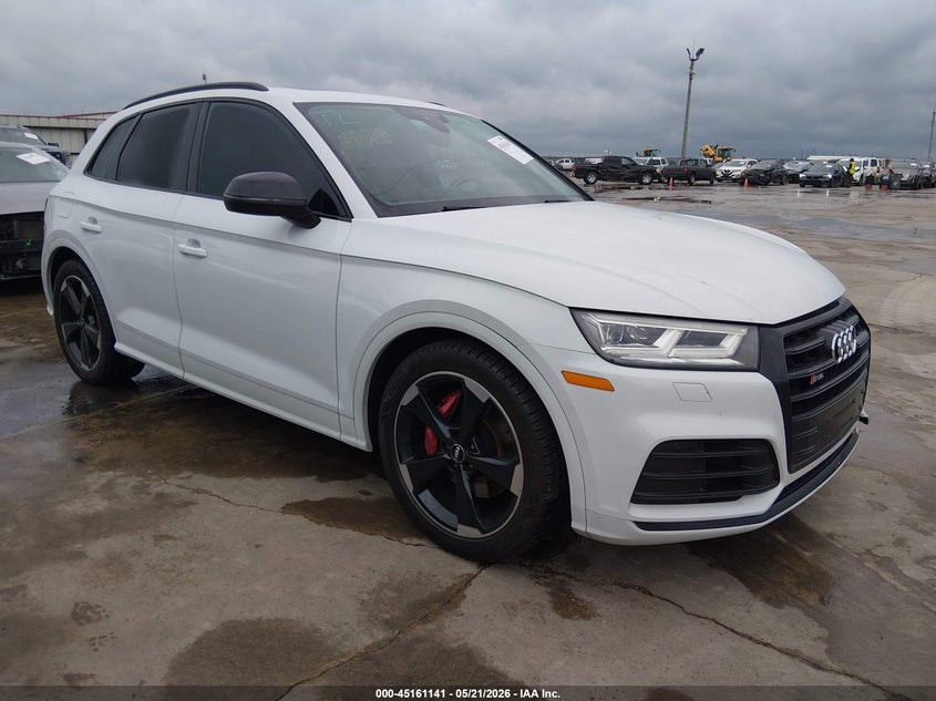 2020 Audi Sq5 VIN WA1B4AFY9L2070373 IAAI salvage auction — LEFT FRONT, Original (Texas), sold $9,900 on 2026-07-21 (photo 1)