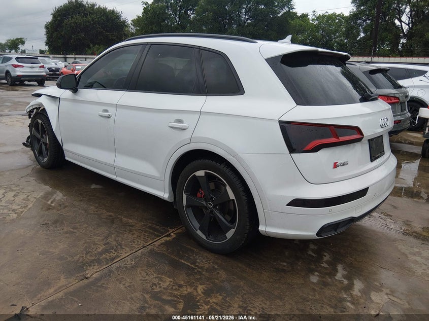 2020 Audi Sq5 VIN WA1B4AFY9L2070373 IAAI salvage auction — LEFT FRONT, Original (Texas), sold $9,900 on 2026-07-21 (photo 3)