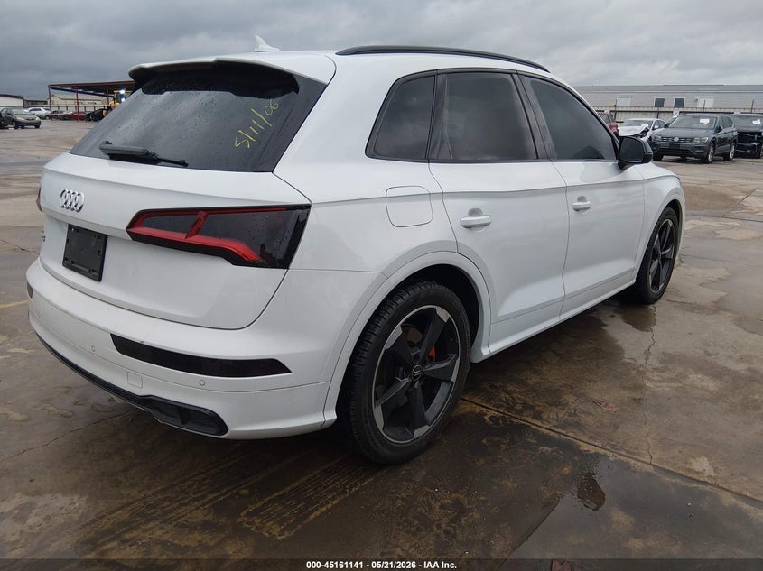 2020 Audi Sq5 VIN WA1B4AFY9L2070373 IAAI salvage auction — LEFT FRONT, Original (Texas), sold $9,900 on 2026-07-21 (photo 4)