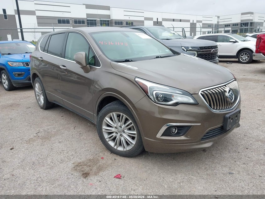 2017 Buick Envision VIN LRBFXASA1HD029270 IAAI salvage auction — HAIL, Original (Texas), sold $1,350 on 2026-07-21 (photo 1)
