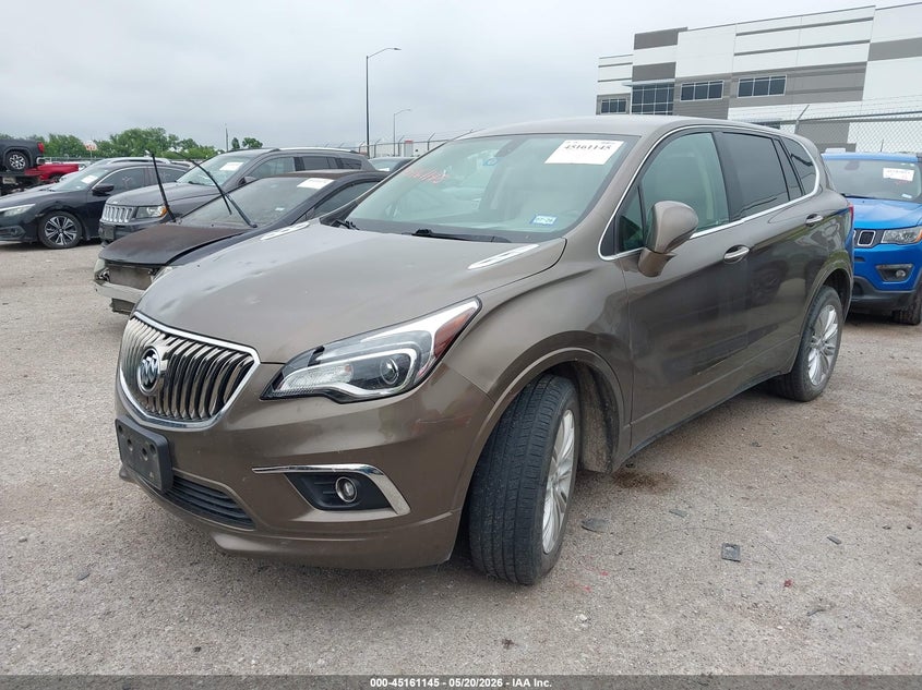 2017 Buick Envision VIN LRBFXASA1HD029270 IAAI salvage auction — HAIL, Original (Texas), sold $1,350 on 2026-07-21 (photo 2)
