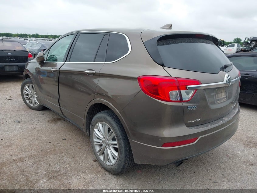2017 Buick Envision VIN LRBFXASA1HD029270 IAAI salvage auction — HAIL, Original (Texas), sold $1,350 on 2026-07-21 (photo 3)