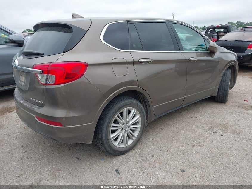 2017 Buick Envision VIN LRBFXASA1HD029270 IAAI salvage auction — HAIL, Original (Texas), sold $1,350 on 2026-07-21 (photo 4)