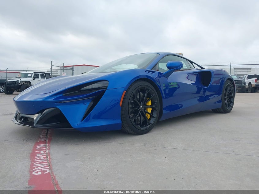 2024 Mclaren Artura VIN SBM16AEA2RW002389 IAAI salvage auction — REAR END, Certificate Of Destruction (Florida), sold $85,250 on 2026-07-28 (photo 2)