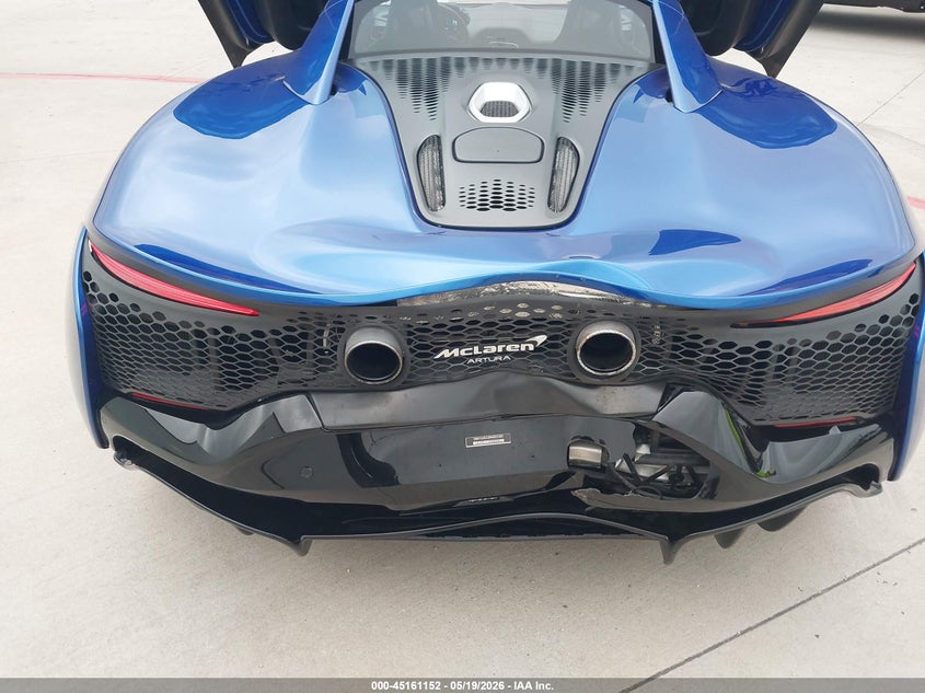2024 Mclaren Artura VIN SBM16AEA2RW002389 IAAI salvage auction — REAR END, Certificate Of Destruction (Florida), sold $85,250 on 2026-07-28 (photo 6)