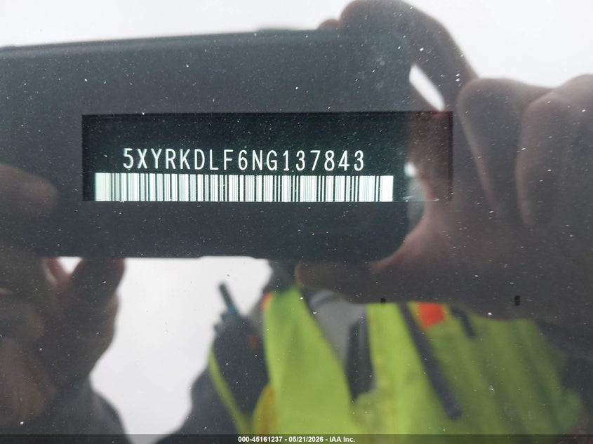 2022 Kia Sorento VIN 5XYRKDLF6NG137843 IAAI salvage auction — LEFT SIDE, Salvage (Kentucky), sold $6,100 on 2026-07-21 (photo 9)