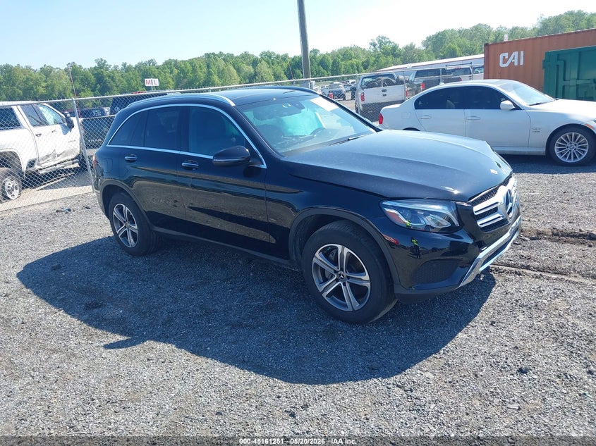 2019 Mercedes-benz Glc VIN WDC0G4KB6KF662760 IAAI salvage auction — FRONT END, Salvage - Greater Than 75% (Maryland), sold $7,600 on 2026-07-30 (photo 1)