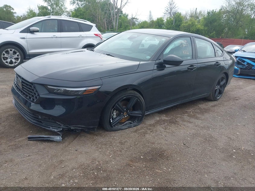 2023 Honda Accord VIN 1HGCY2F79PA050228 IAAI salvage auction — LEFT FRONT, Scrap (Michigan), sold $8,450 on 2026-07-30 (photo 2)