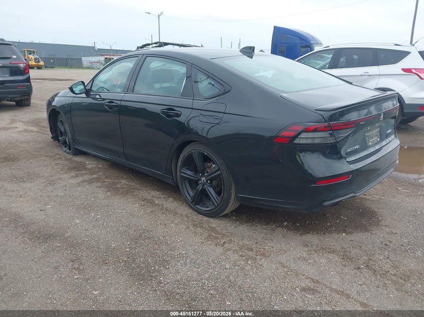 2023 Honda Accord VIN 1HGCY2F79PA050228 IAAI salvage auction — LEFT FRONT, Scrap (Michigan), sold $8,450 on 2026-07-30 (photo 3)