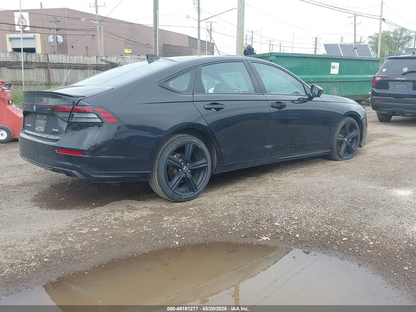 2023 Honda Accord VIN 1HGCY2F79PA050228 IAAI salvage auction — LEFT FRONT, Scrap (Michigan), sold $8,450 on 2026-07-30 (photo 4)