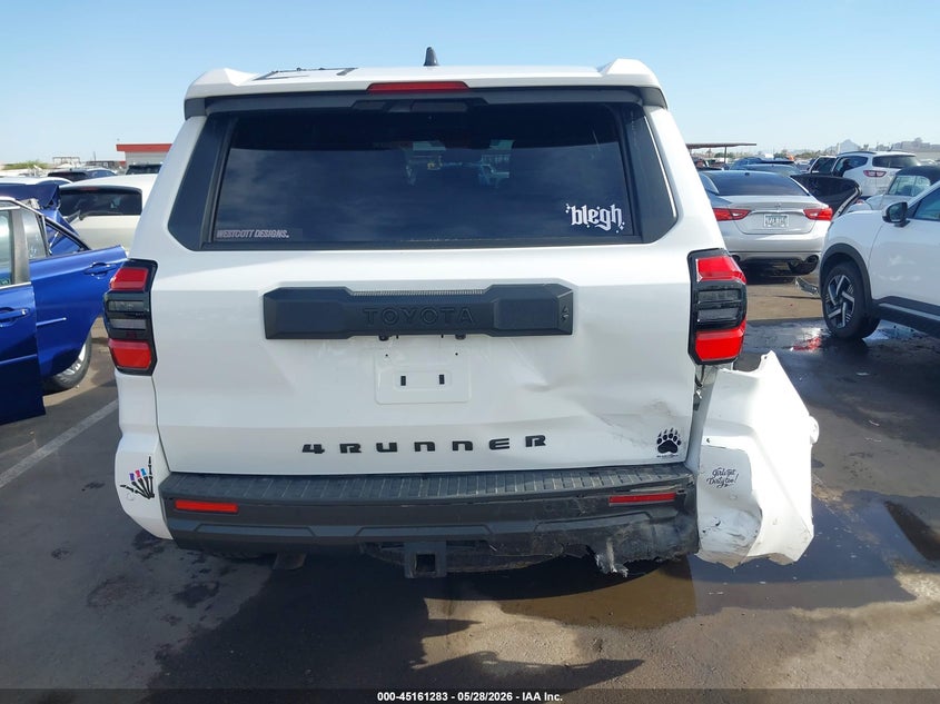 2025 Toyota 4runner VIN JTEVA5BR1S5006337 IAAI salvage auction — RIGHT REAR, Salvage (Arizona), sold $42,150 on 2026-07-07 (photo 6)