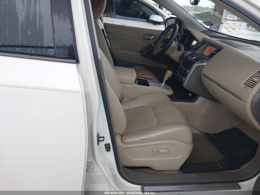 2010 Nissan Murano VIN JN8AZ1MU2AW019679 IAAI salvage auction — HAIL, Original (Texas), sold $875 on 2026-07-17 (photo 5)