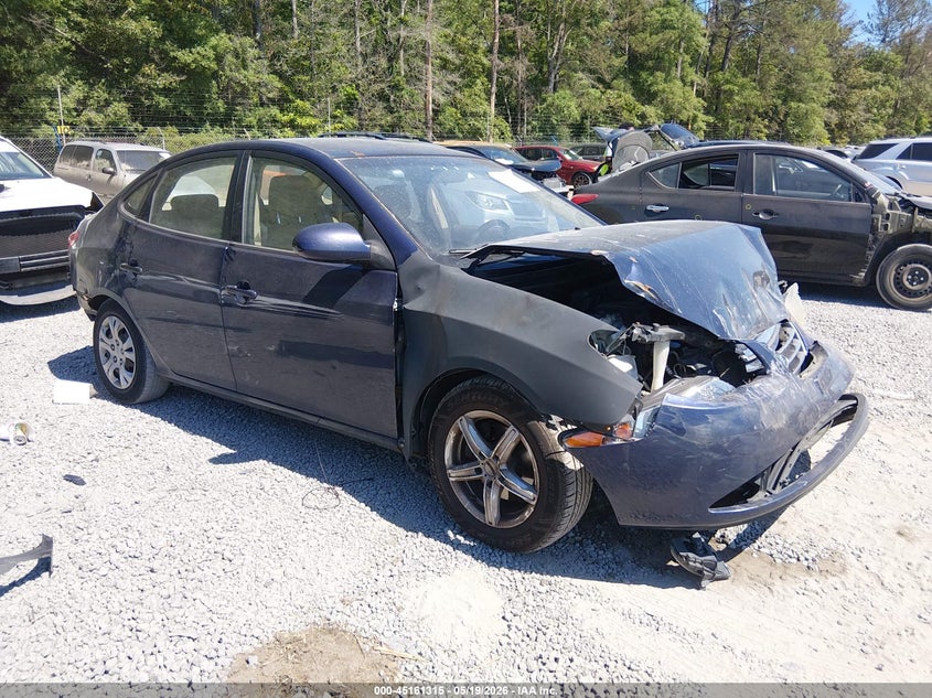 2010 Hyundai Elantra VIN KMHDU4ADXAU920612 IAAI salvage auction — FRONT & REAR, Salvage (South Carolina), sold $275 on 2026-07-07 (photo 1)