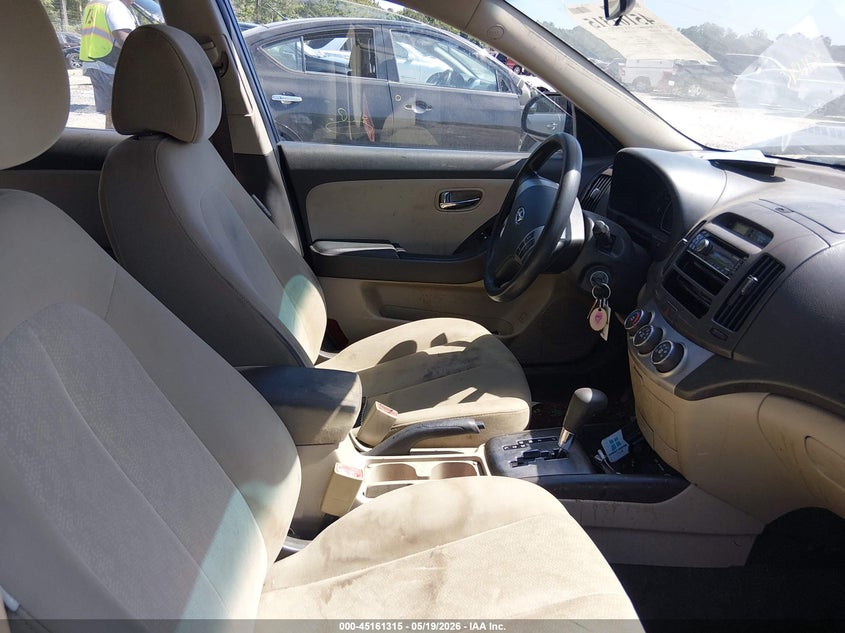 2010 Hyundai Elantra VIN KMHDU4ADXAU920612 IAAI salvage auction — FRONT & REAR, Salvage (South Carolina), sold $275 on 2026-07-07 (photo 5)