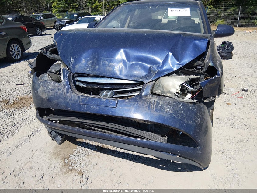 2010 Hyundai Elantra VIN KMHDU4ADXAU920612 IAAI salvage auction — FRONT & REAR, Salvage (South Carolina), sold $275 on 2026-07-07 (photo 6)