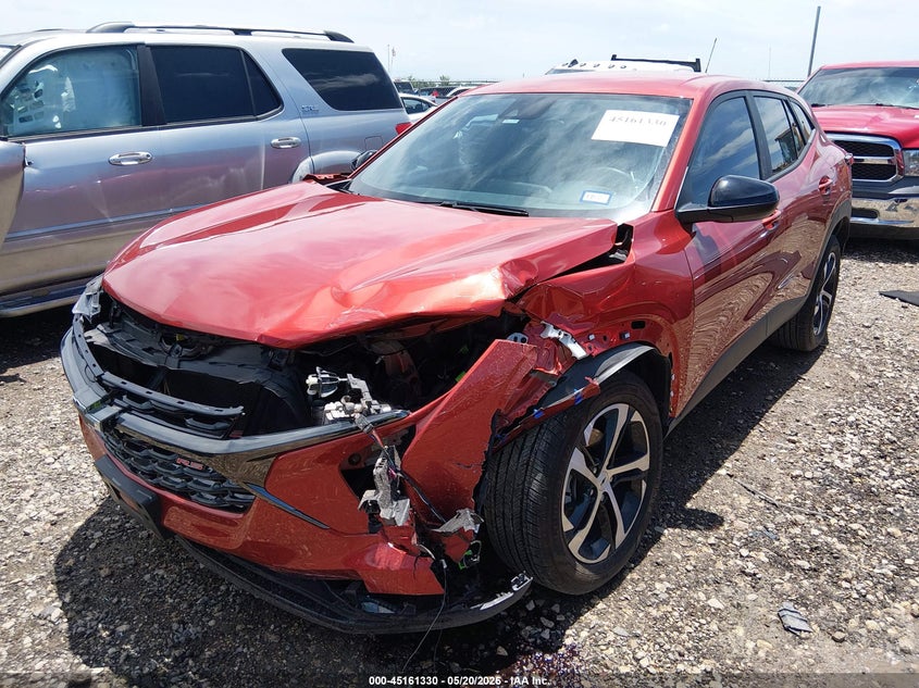2024 Chevrolet Trax VIN KL77LGE21RC166447 IAAI salvage auction — FRONT END, Salvage (Texas), sold $5,500 on 2026-07-21 (photo 2)