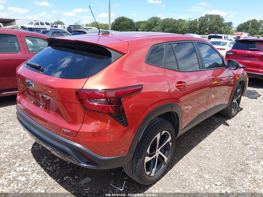 2024 Chevrolet Trax VIN KL77LGE21RC166447 IAAI salvage auction — FRONT END, Salvage (Texas), sold $5,500 on 2026-07-21 (photo 4)