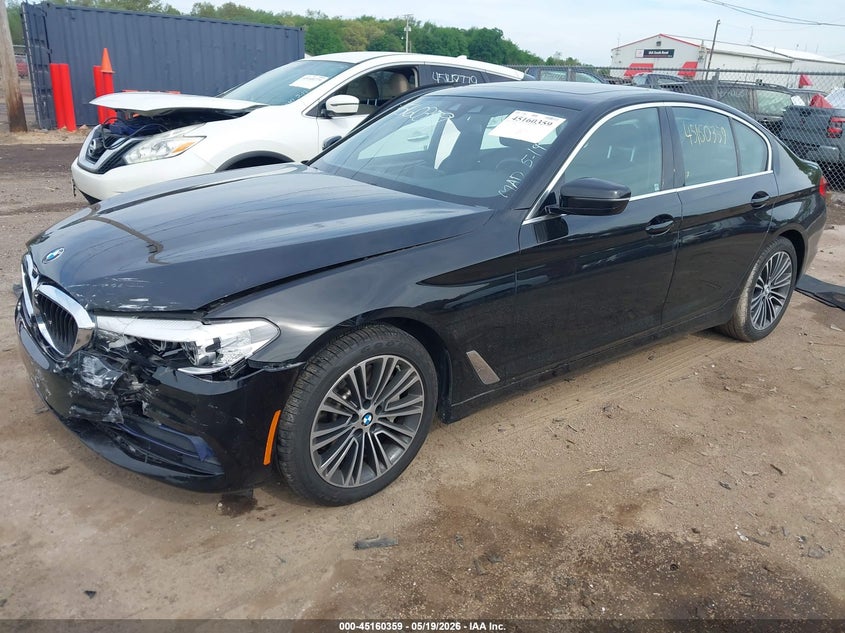 2019 BMW 5er VIN WBAJA7C53KWW24082 IAAI salvage auction — FRONT END, Salvage (Indiana), sold $6,400 on 2026-07-24 (photo 2)