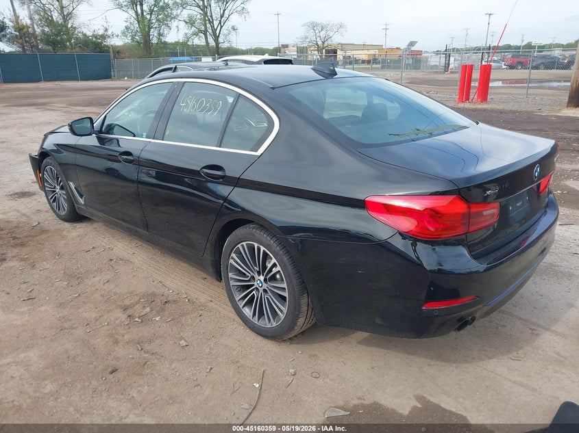 2019 BMW 5er VIN WBAJA7C53KWW24082 IAAI salvage auction — FRONT END, Salvage (Indiana), sold $6,400 on 2026-07-24 (photo 3)