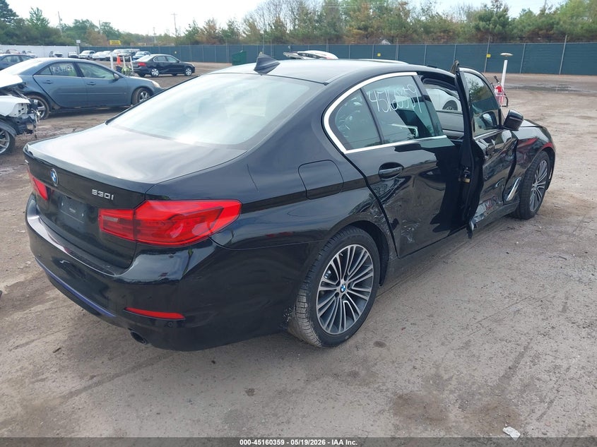 2019 BMW 5er VIN WBAJA7C53KWW24082 IAAI salvage auction — FRONT END, Salvage (Indiana), sold $6,400 on 2026-07-24 (photo 4)