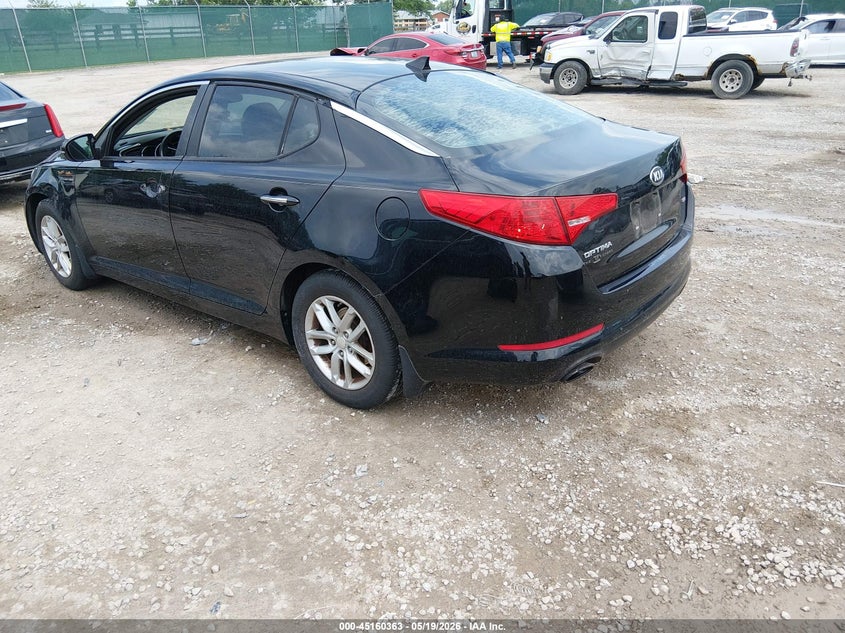 2013 Kia Optima VIN 5XXGM4A75DG136697 IAAI salvage auction — NORMAL WEAR, Original (Kentucky), sold $375 on 2026-07-06 (photo 3)