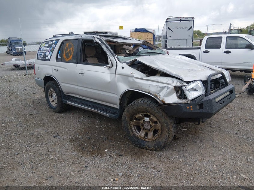 1999 Toyota 4runner VIN JT3HN86R8X0226231 IAAI salvage auction — ROLLOVER, Non-Repairable (California), sold $375 on 2026-07-29 (photo 1)