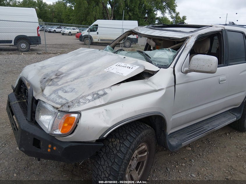 1999 Toyota 4runner VIN JT3HN86R8X0226231 IAAI salvage auction — ROLLOVER, Non-Repairable (California), sold $375 on 2026-07-29 (photo 6)