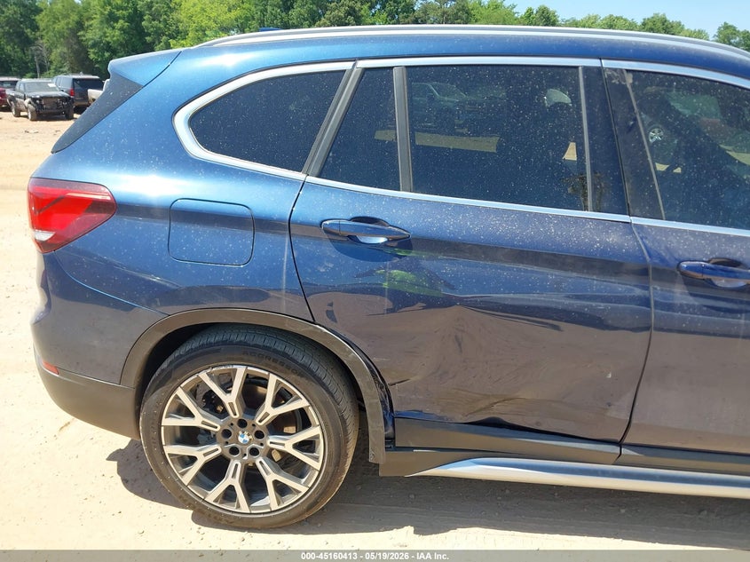 2021 BMW X1 VIN WBXJG7C03M5S24878 IAAI salvage auction — SIDE, Salvage (North Carolina), sold $7,100 on 2026-07-10 (photo 6)