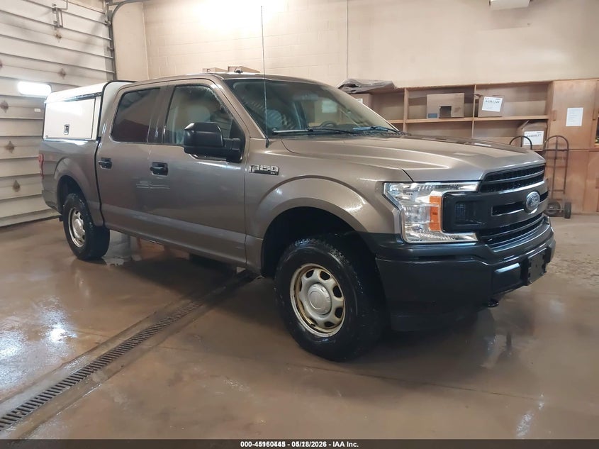 2018 Ford F-150 VIN 1FTEW1EB2JKE41008 IAAI salvage auction — FRONT END, Sf97 (Wisconsin), sold $15,200 on 2026-07-20 (photo 1)