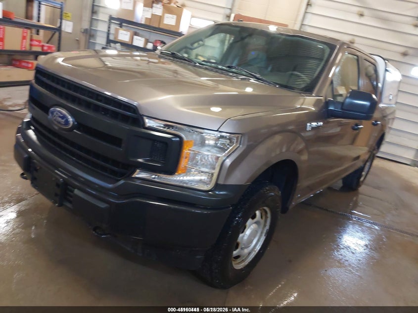 2018 Ford F-150 VIN 1FTEW1EB2JKE41008 IAAI salvage auction — FRONT END, Sf97 (Wisconsin), sold $15,200 on 2026-07-20 (photo 2)
