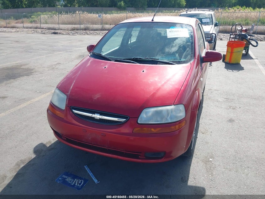 2007 Chevrolet Aveo5 VIN KL1TD66697B779212 IAAI salvage auction — NORMAL WEAR, Clear (Utah), sold $300 on 2026-07-09 (photo 6)